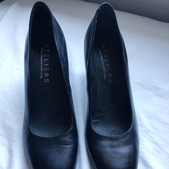Ateliers, Made in Portugal Black leather heels! 💫 - Picture 2 of 3